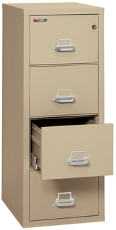 1 Hour Fire Resistant File Cabinet - 4 Drawer Legal 25" depth | Position 2